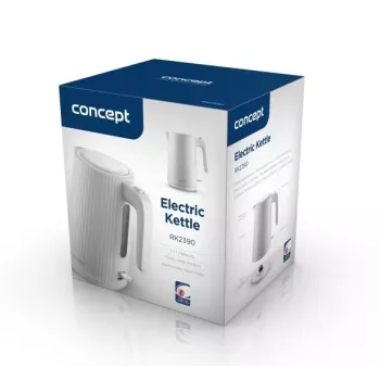 Czajnik elektryczny Concept Solution RK2390, korpus z tworzywa sztucznego, 1,7 L, biały
