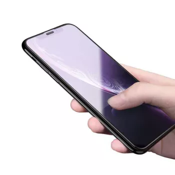 Hartowane szkło ochronne Devia Van Anti-niebieski Ray do iPhone XR 6.1, czarne