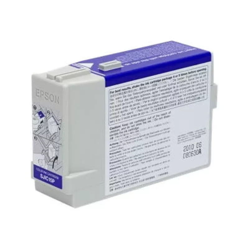 Kaseta z tuszem Epson SJIC15P(CMY): Kaseta z tuszem do ColorWorks C3400 i TM-C610 (CMY)