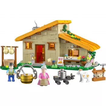 Lumibricks Farm Cheese House Building Set