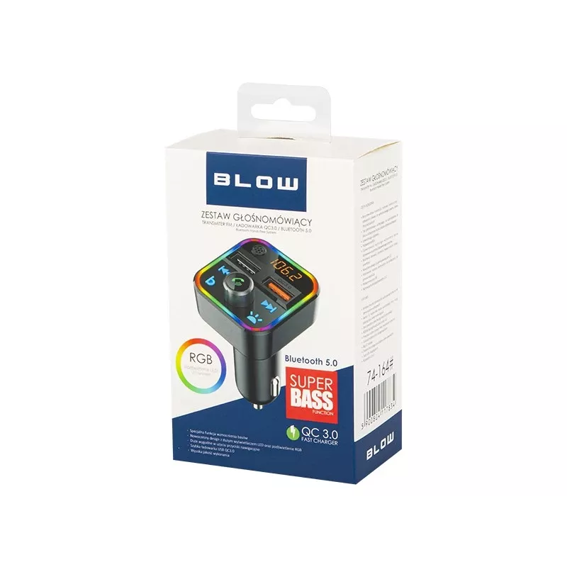 FM transmitter BLOW 74-164# Bluetooth 87.5 - 108 MHz