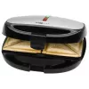 Clatronic ST/WA 3670 opiekacz do kanapek 800 W Czarny, stal nierdzewna