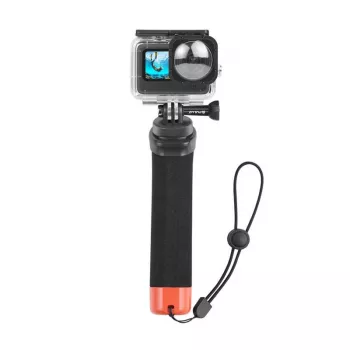 Uchwyt wypornościowy Puluz PU561E do kamer sportowych — kompatybilny z DJI Action 2 i Osmo Action