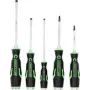Zestaw wkrętaków ks tools Competition 6 sztuk KS TOOLS 512.0706, różne rozmiary, końcówki Phillips i płaskie