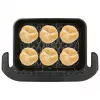 ProfiCook PC-FR 1313 H podwójna frytkownica beztłuszczowa, 10 L, 2400 W, czarno-stalowa nierdzewna