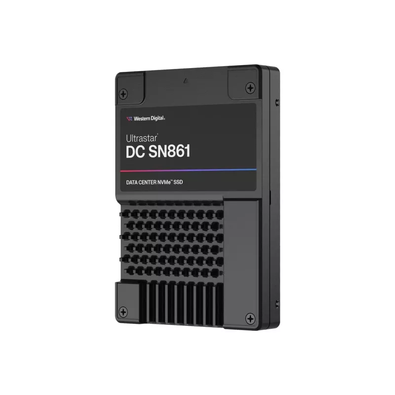 2,5 WD Ultrastar DC SN861 WUS6CA216PSP9X3 - SSD - Data Centre - 1.6 TB - Internal - and2 PCIe 5.0 x4 (NVMe)