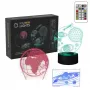 Manta SNL118RGB RGB dekoracyjna lampa LED 3D