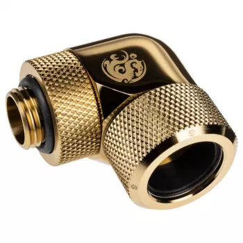 Adapter do rurek BitsPower BP-TBE90RMLA16 — mosiężna część chłodzenia komputera o średnicy 1,6 cm