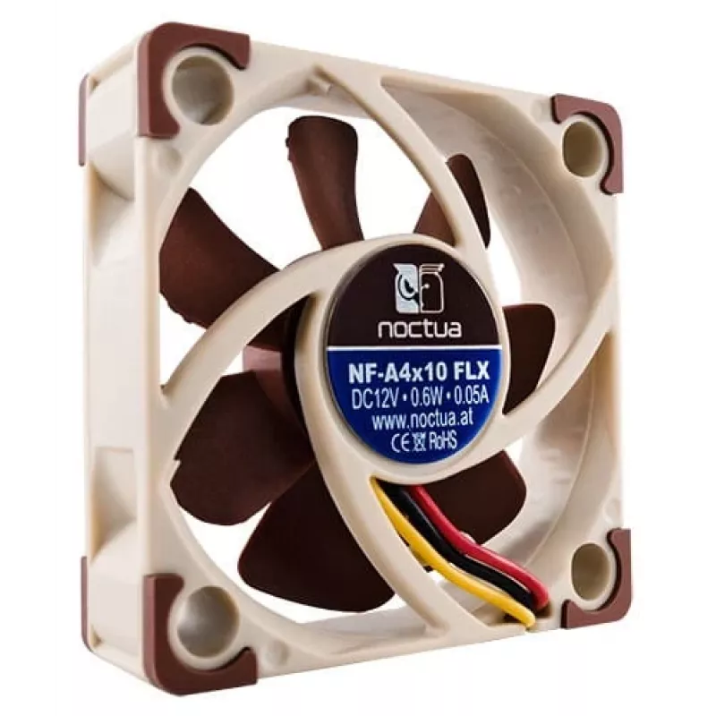 Wentylator Noctua NF-A4x10 5V — 40×40×10 mm, 3-pin, 4500 RPM, 8,2 m³/h, 5 V