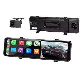 BLACKBOX DVR F620 Rejestrator wideo CarPlay Android + kamera tylna
