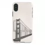 Etui na telefon man and wood do iPhone X/XS, konstrukcja mostka dłoni, czarne