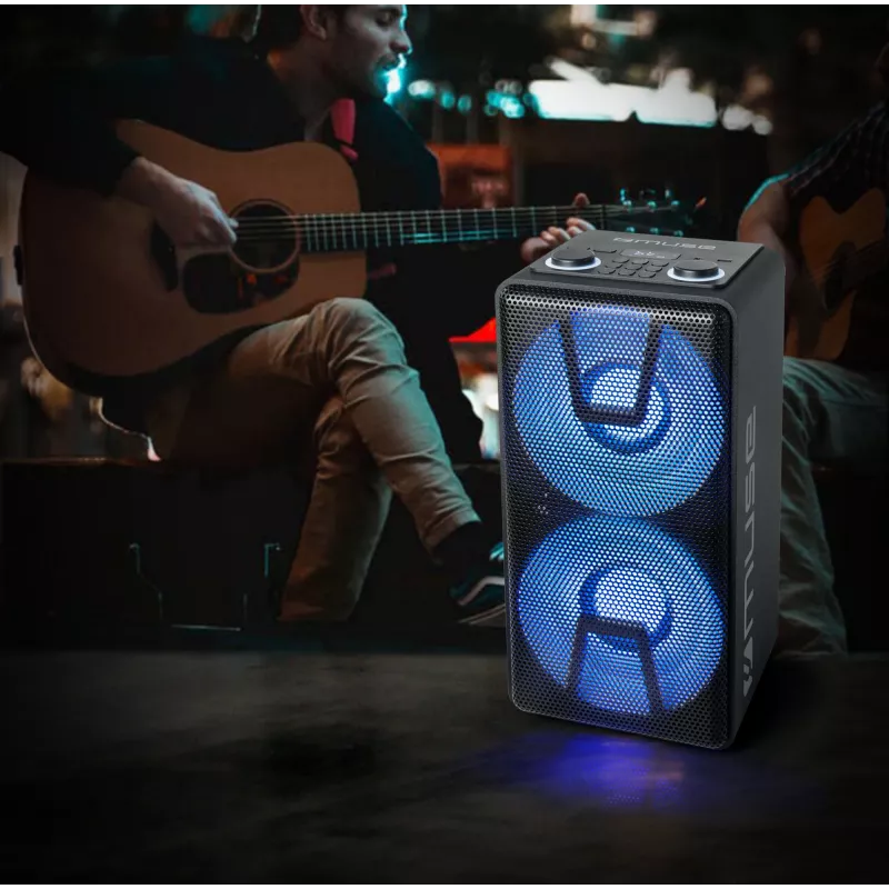 Głośnik Muse Party Box M-1805 DJ 150 W Czarny Bluetooth