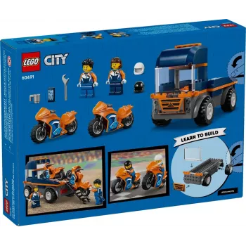 LEGO CITY 60491 Transporter Motocykli