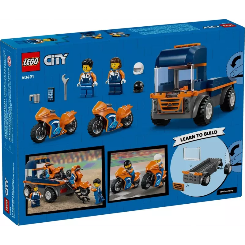 LEGO CITY 60491 Transporter Motocykli