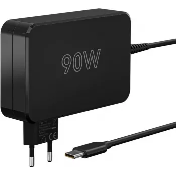 Goobay 65420 Ładowarka do urządzeń mobilnych i laptopów, czarna, AC, szybkie ładowanie, do użytku wewnętrznego (65420)