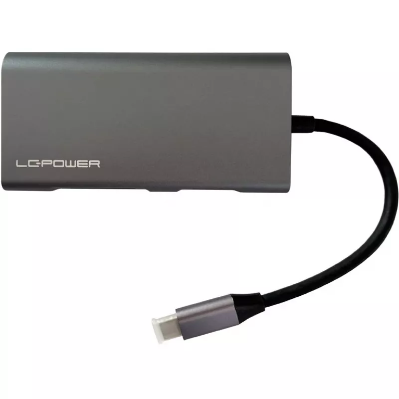 Stacja dokująca do laptopa LC-Power LC-HUB-C-MULTI-5 USB 3.2 Gen 1 Type-C przewodowa
