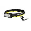 Latarka na opaskę Nitecore HU2000, 10 diod LED, akumulator litowo-jonowy ładowany przez USB, aluminium + poliwęglan, wodoodporność IP68