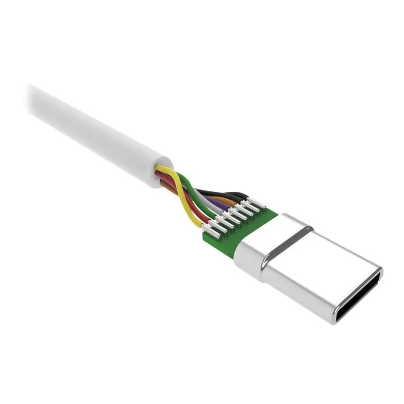 Kabel USB Silicon Power Boost Link PVC LK10AC 1 m USB-A USB-C biały