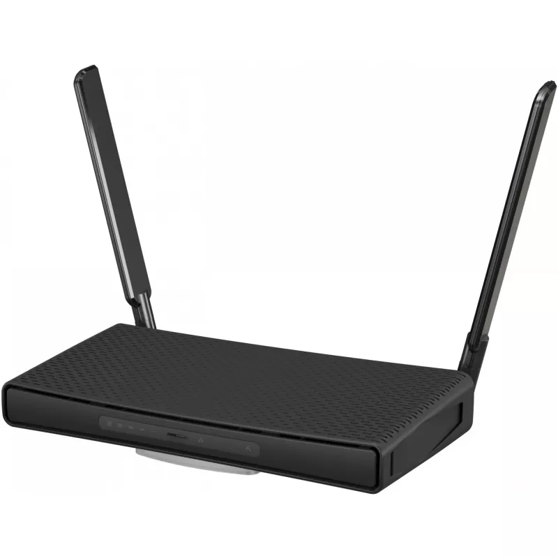 Router stołowy MikroTik hAP ac³ Dual-band Wi‑Fi 5, Qualcomm IPQ4019 719 MHz, 5x Gigabit RJ‑45, 1x USB, PoE, 2 anteny zewnętrzne, czarny