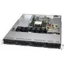 Supermicro SC815 TQC4-605WB2 - Montaż w szafie rack - 1U - SATA/SAS - Hot-Swap 600 W - czarny