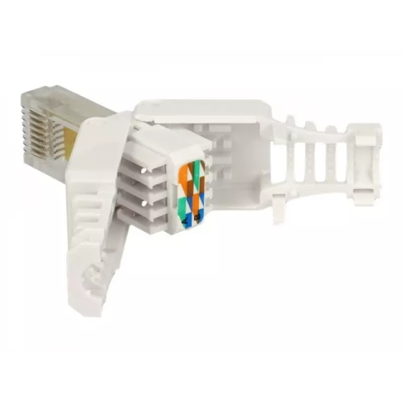 Złącze przewodowe DeLOCK 86415 RJ-45 biały