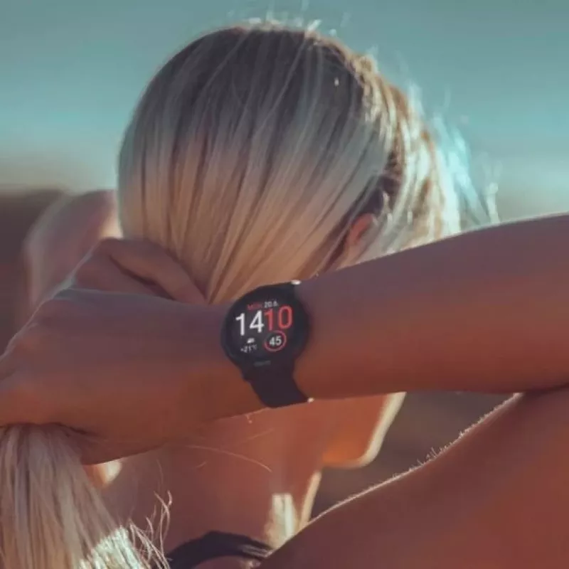 Polar Ignite 3 Titanium brązowy skórzany M/L