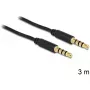 Kabel audio DeLOCK 3,5 mm - 3,5 mm 3 m