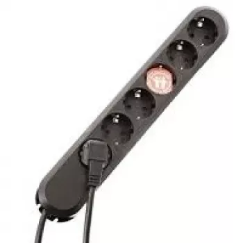 Listwa zasilająca Bachmann SMART 6x Schuko H05VV-F 3G 1.50mm² 16A/3680W 3m