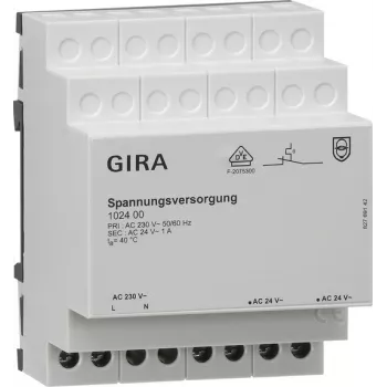 GIRA 102400 Zasilacz sieciowy Szary (102400)