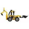 Zestaw konstrukcyjny LEGO Technic Ładowarka teleskopowa 42197 — przegubowe skrętne kierowanie, działająca ładowarka, 104 elementów, zalecany wiek 7+