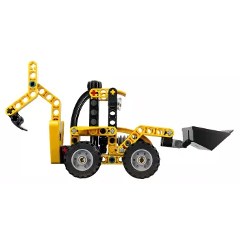 Zestaw konstrukcyjny LEGO Technic Ładowarka teleskopowa 42197 — przegubowe skrętne kierowanie, działająca ładowarka, 104 elementów, zalecany wiek 7+