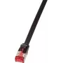 LogiLink CF2013S 0,25 m Cat6 S/FTP (S-STP) czarny kabel sieciowy (CF2013S)