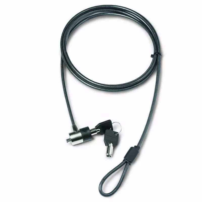 Zabezpieczenie kablowe Dicota T-Lock Value, na klucz, gniazdo 3x7mm