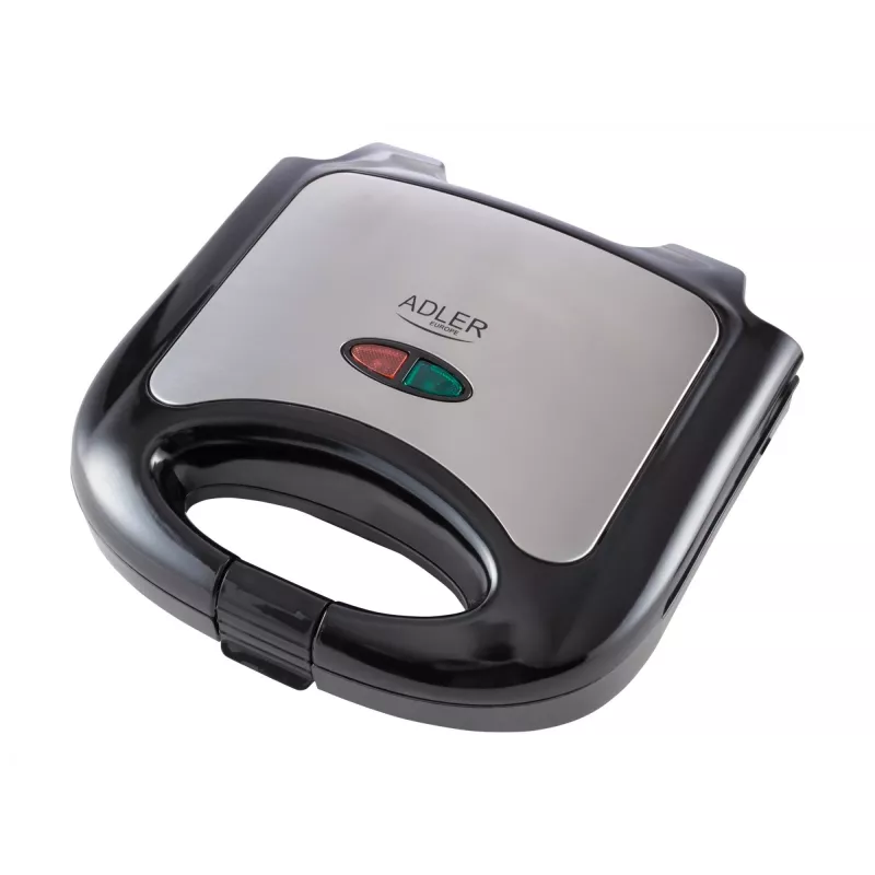 Opiekacz do kanapek Adler AD 3015 750 W czarny srebrny