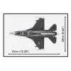 Zestaw konstrukcyjny Cobi F-16D Fighting Falcon, 436 elementów, skala nieokreślona