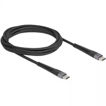Kabel USB DeLOCK USB 2.0 2 m USB-C czarny 81125