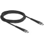 Kabel USB DeLOCK USB 2.0 2 m USB-C czarny 81125