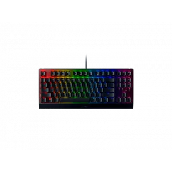 Mechaniczna klawiatura gamingowa Razer CzarnyWidow V3 Tenkeyless — przewodowa, podświetlenie RGB LED