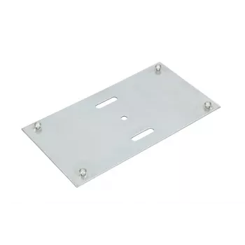 Płyta montażowa z wąskim rozstawem do 16-rdzeniowej puszki światłowodowej, Extralink, stal nierdzewna, adapter uchwytu, 5 kg