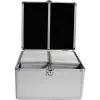 MEDIARANGE BOX76 - Pudełko obudowy - 300 dysków - Srebrny - Polar - Plastik - Drewno - 120 mm - Aluminium