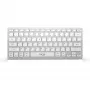 INCA Klawiatura IBK-565BT BT 5.0, Smart, Bateria 150 godz., 8-10 m srebrna
