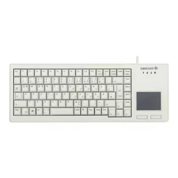 Klawiatura CHERRY XS Touchpad uniwersalna USB QWERTZ niemiecka szara