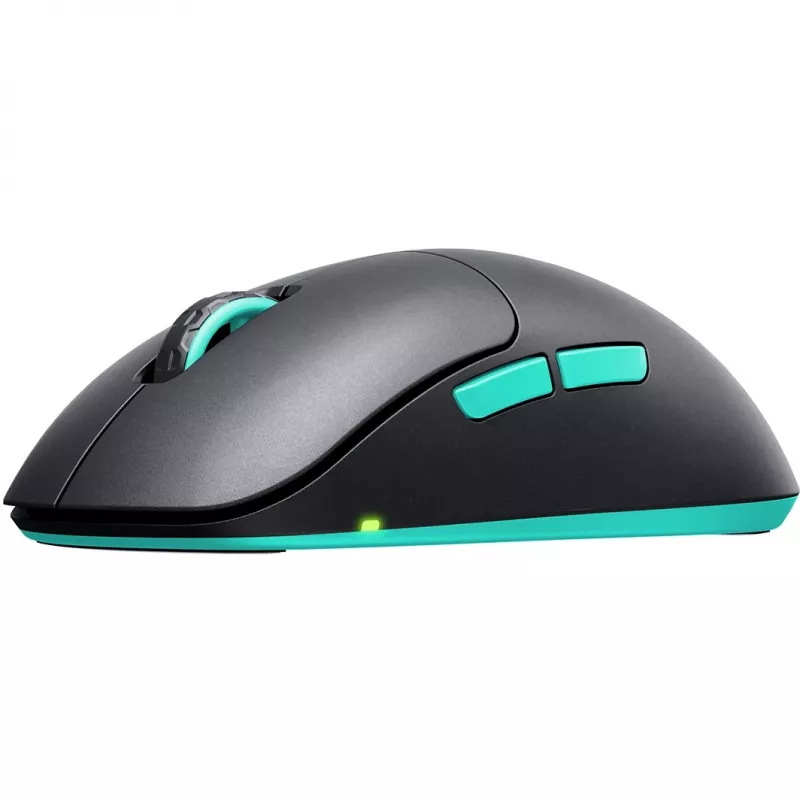 Xtrfy M8 Przewodowa/Bezprzewodowa Mysz Gamingowa 400-26000 CPI Niski Przód Ultra Lekka Unikalna (M8W-Czarny)