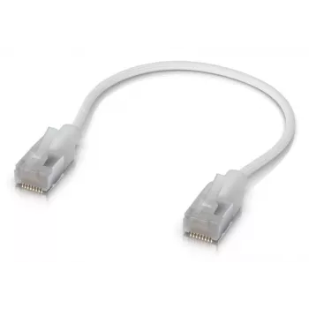 UBIQUITI UNIFI PREMIUM PATCH CABLE. ULTRA-CIENKI PLECIONY EKRANOWANY KABEL PATCH RJ45, ZAPROJEKTOWANY I ZOPTYMALIZOWANY DO SIECI 10 GBE (0,15 M)