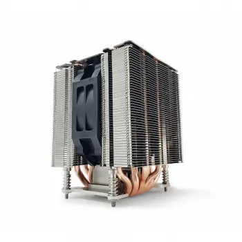 Chłodzenie powietrzne Dynatron A49 System chłodzenia procesora Czarny Srebrny 800-1800 RPM