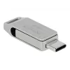 Pamięć USB DeLOCK 128GB USB-C Type-A Swivel Model