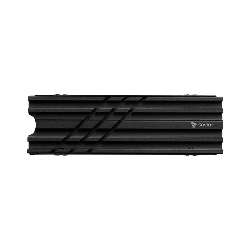 Chłodnica powietrza SAVIO M.2 NVMe 2280 AK-60 Czarny radiator dla SSD 22x80 mm