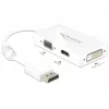 Kabel DeLOCK 0,16 m DisplayPort VGA HDMI DVI-D