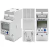 Qoltec 50882 Jednofazowy elektroniczny licznik zużycia energii na szynę DIN | Wi-Fi | TUYA | 230V | LCD