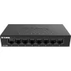 D-Link DGS-108GL Niezarządzalny Gigabit Ethernet (10/100/1000) Czarny